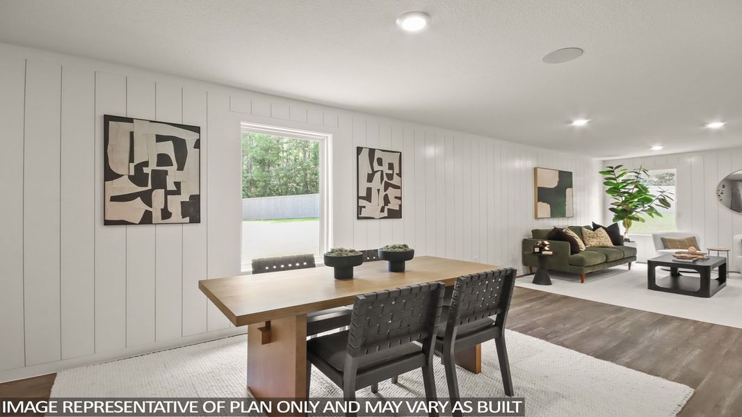 Furnished interior view inside a new home in Lexington Heights, Willis (Image 13). Furnished interior view inside a new home in Lexington Heights, Willis (Image 13).