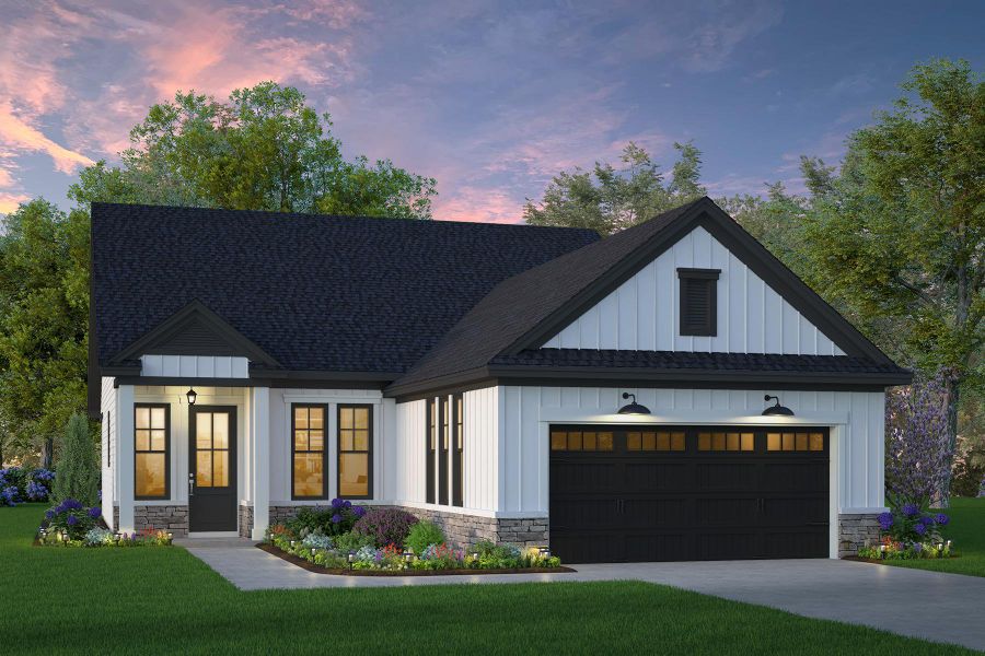 Elevation 3 - Front Load Garage