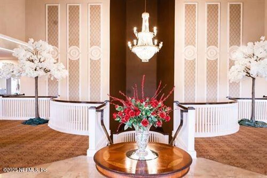 Furnished interior view inside a new home in Glen Lakes, Weeki Wachee (Image 22).