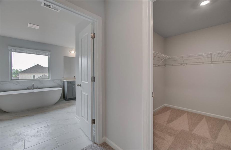 Spacious, unfurnished interior of a new home in Cambria at Traditions, Hampton (Image 29).