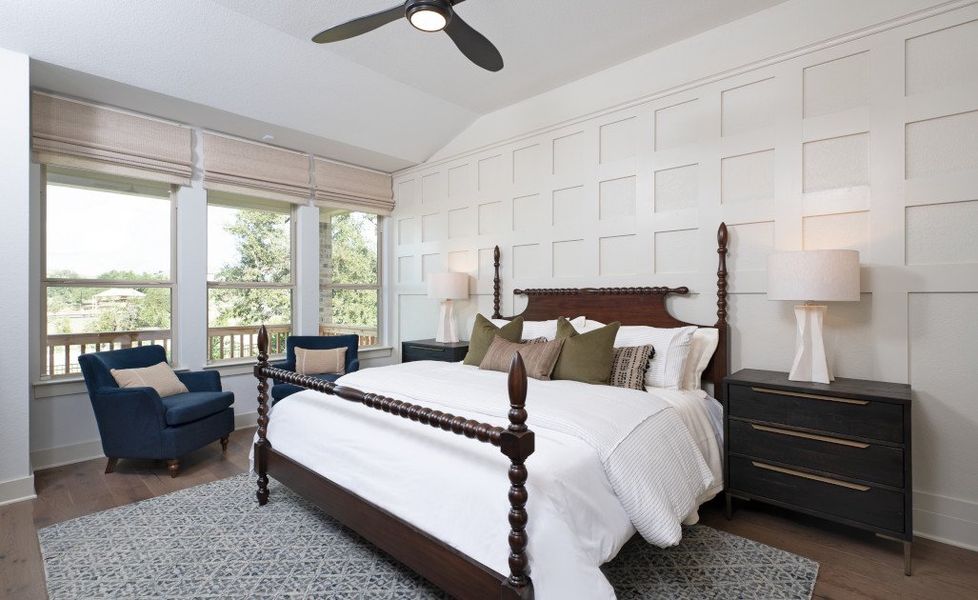 Representative furnished interior of a home built from the Westlake by Ashton Woods in The Trails at Carmel, Pflugerville (Image 10).