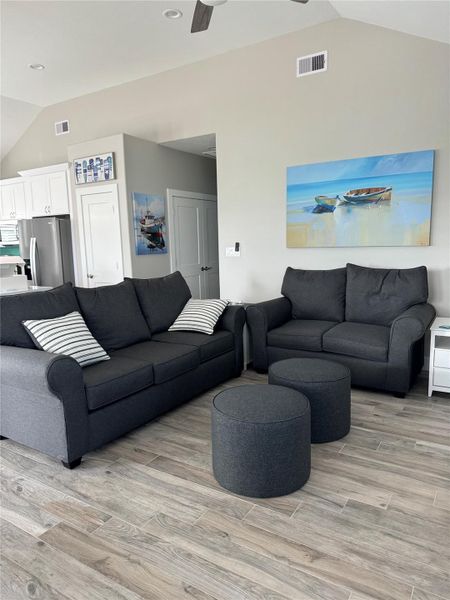 Furnished interior view inside a new home in , Galveston (Image 13).