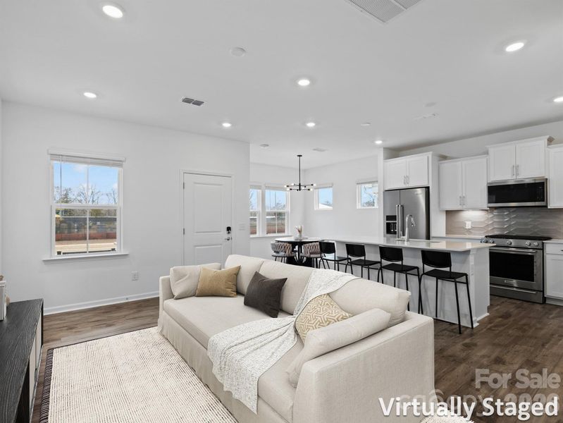 Virtually Staged Living Room Virtually Staged Living Room