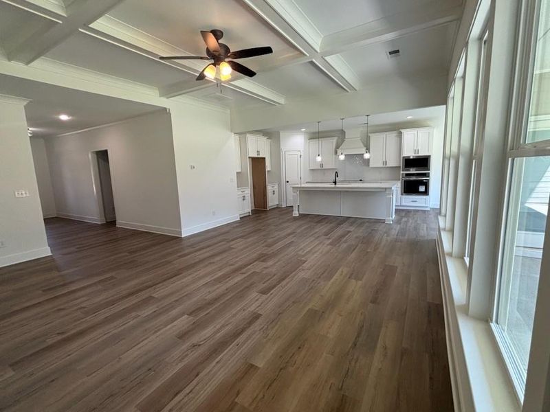 Spacious, unfurnished interior of a new home in Pinegate, Covington (Image 16). Spacious, unfurnished interior of a new home in Pinegate, Covington (Image 16).