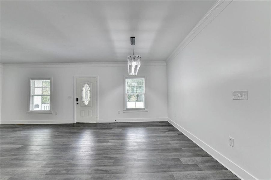Spacious, unfurnished interior of a new home in , Snellville (Image 74). Spacious, unfurnished interior of a new home in , Snellville (Image 74).