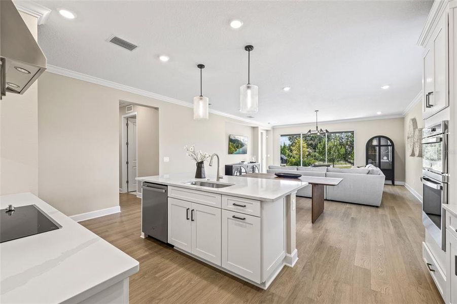 Furnished interior view inside a new home in Tiburon, Nokomis (Image 32).