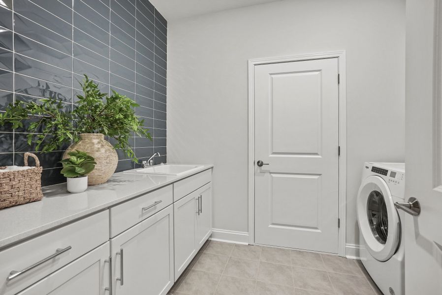 Spacious Laundry Room