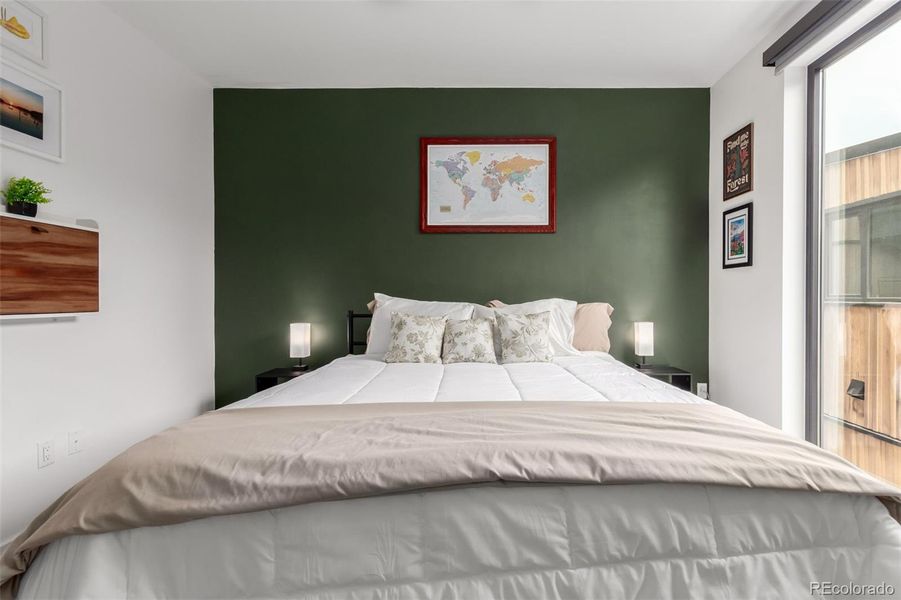 Furnished interior view inside a new home in , Denver (Image 16).