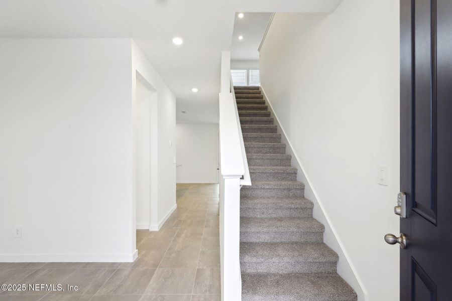 Spacious, unfurnished interior of a new home in Lakes at Bella Lago - Signature Series, Green Cove Springs (Image 12). Spacious, unfurnished interior of a new home in Lakes at Bella Lago - Signature Series, Green Cove Springs (Image 12).