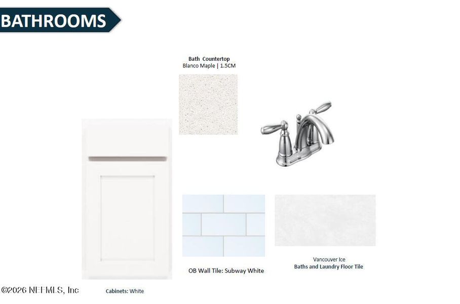 Sample of building materials used in homes in Seminole Palms, Palm Coast (Image 24).
