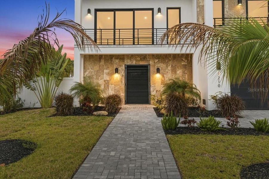 Exterior details and patio area of a home in , Englewood (Image 32).