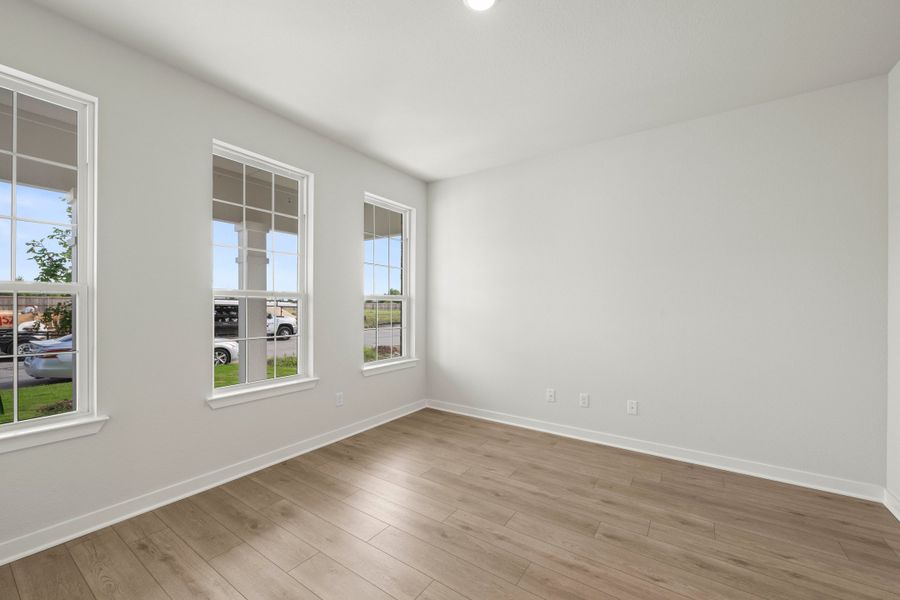 Spacious, unfurnished interior of a new home in Hartrick Ranch, Temple (Image 13). Spacious, unfurnished interior of a new home in Hartrick Ranch, Temple (Image 13).