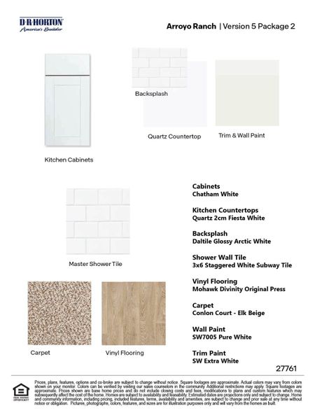 Sample of building materials used in homes in Arroyo Ranch, Seguin (Image 21).