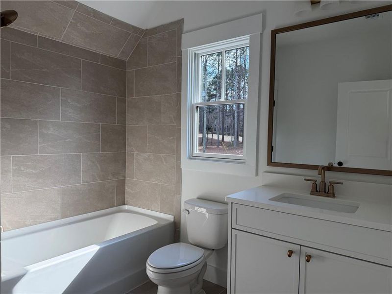 Furnished interior view inside a new home in Woodford, Acworth (Image 11).