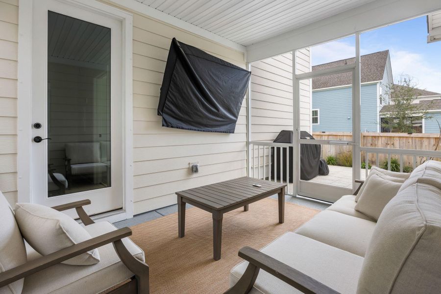 Furnished interior view inside a new home in Twin Lakes, Johns Island (Image 30).