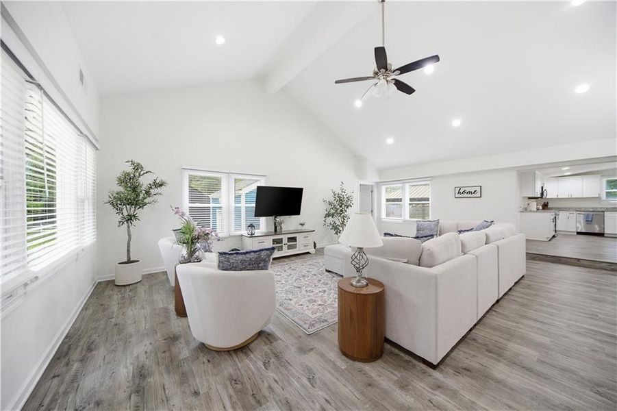 Furnished interior view inside a new home in , Decatur (Image 11).