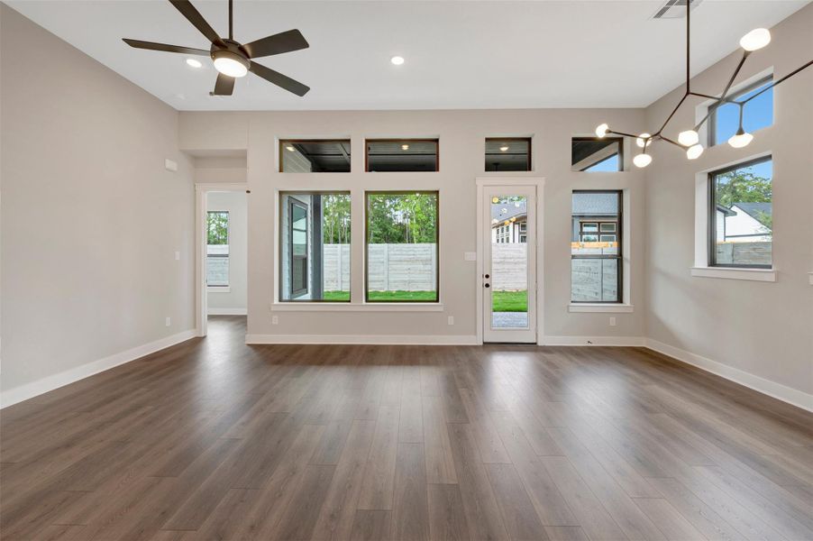 Spacious, unfurnished interior of a new home in Two Step Farm - Enclave Collection, Montgomery (Image 31). Spacious, unfurnished interior of a new home in Two Step Farm - Enclave Collection, Montgomery (Image 31).