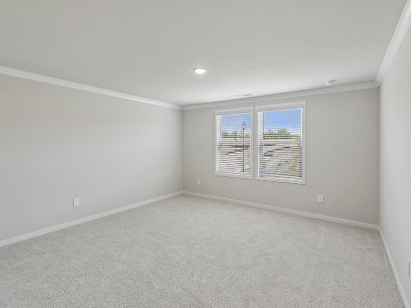 Spacious, unfurnished interior of a new home in The Heritage at Buffaloe Reserve, Raleigh (Image 13). Spacious, unfurnished interior of a new home in The Heritage at Buffaloe Reserve, Raleigh (Image 13).