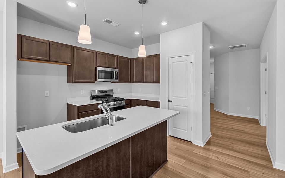 Furnished interior view inside a new home in Bell West, Kernersville (Image 8).