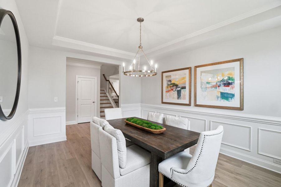Furnished interior view inside a new home in Waterford Commons, Rock Hill (Image 13).