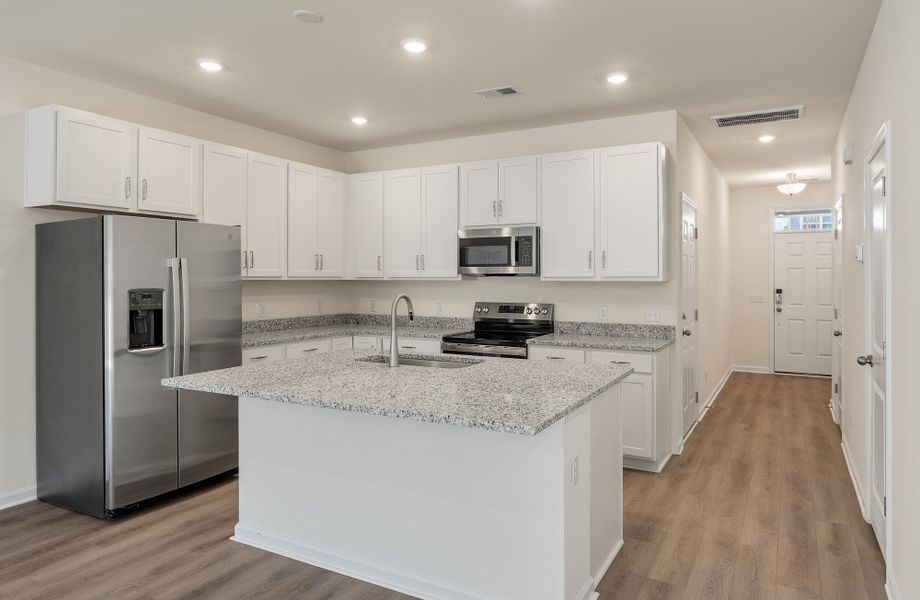 Furnished interior view inside a new home in The Landings at Montague, Goose Creek (Image 8).