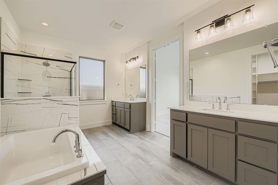 Furnished interior view inside a new home in Wellington, Fort Worth (Image 9).