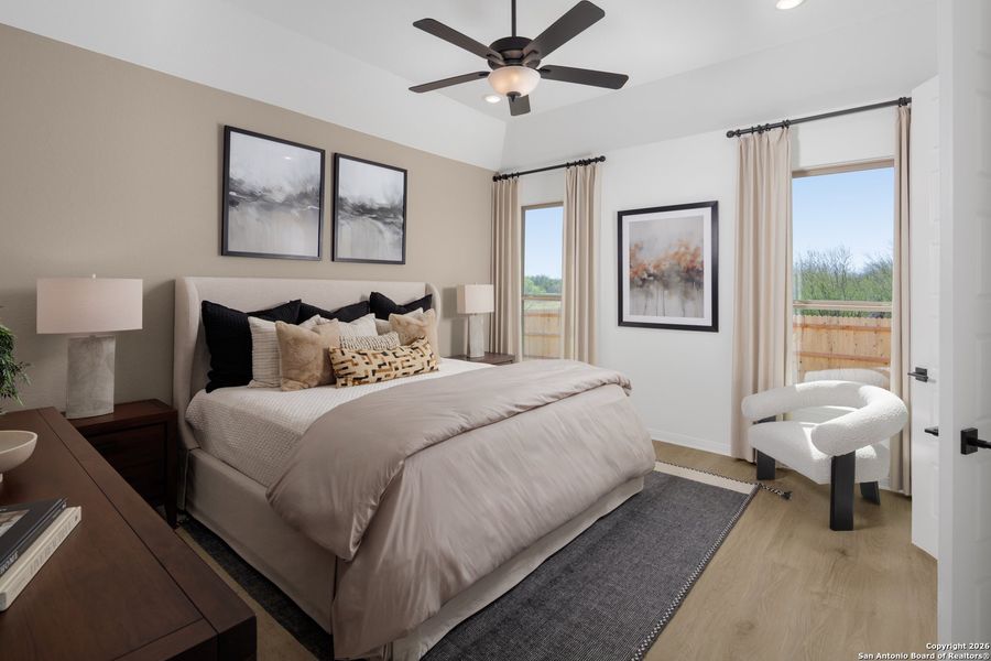 Furnished interior view inside a new home in Rhine Valley, Schertz (Image 14). Furnished interior view inside a new home in Rhine Valley, Schertz (Image 14).