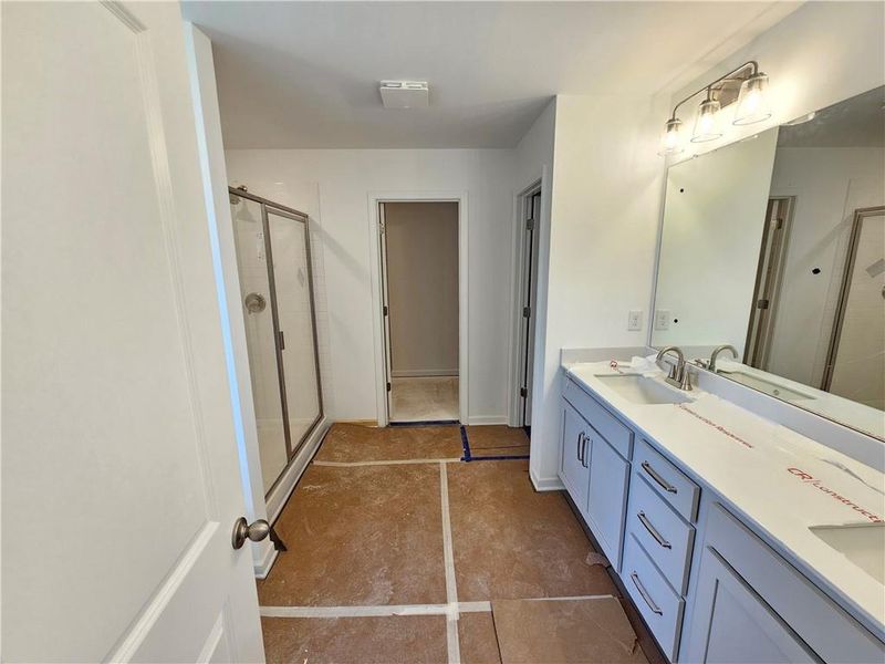 In-progress construction of a new home in The Estates at Casteel, Bethlehem, GA (Image 26).