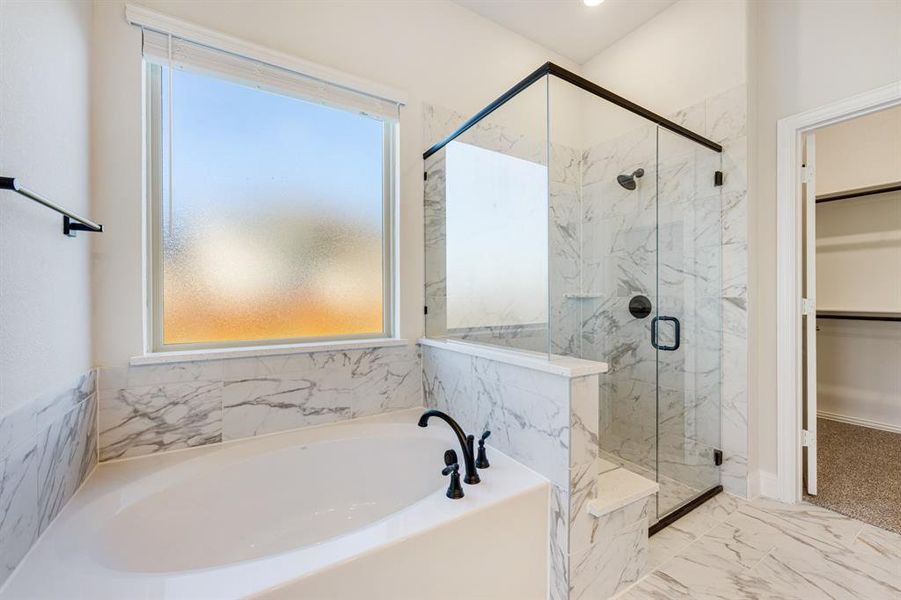 Furnished interior view inside a new home in Coyote Crossing, Godley (Image 6).