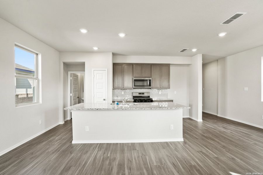Furnished interior view inside a new home in Blue Ridge Ranch, San Antonio (Image 9).