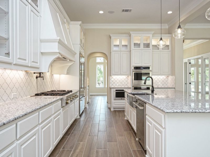 Representative furnished interior of a home built from the Coronado I by Giddens Homes in Clearwater Ranch, Liberty Hill (Image 20).