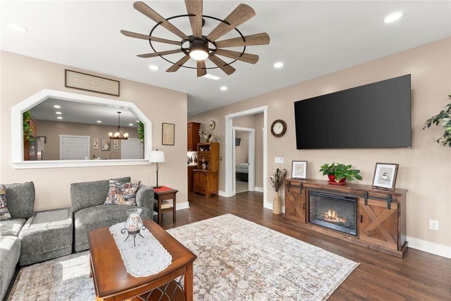 Furnished interior view inside a new home in , Demorest (Image 13).