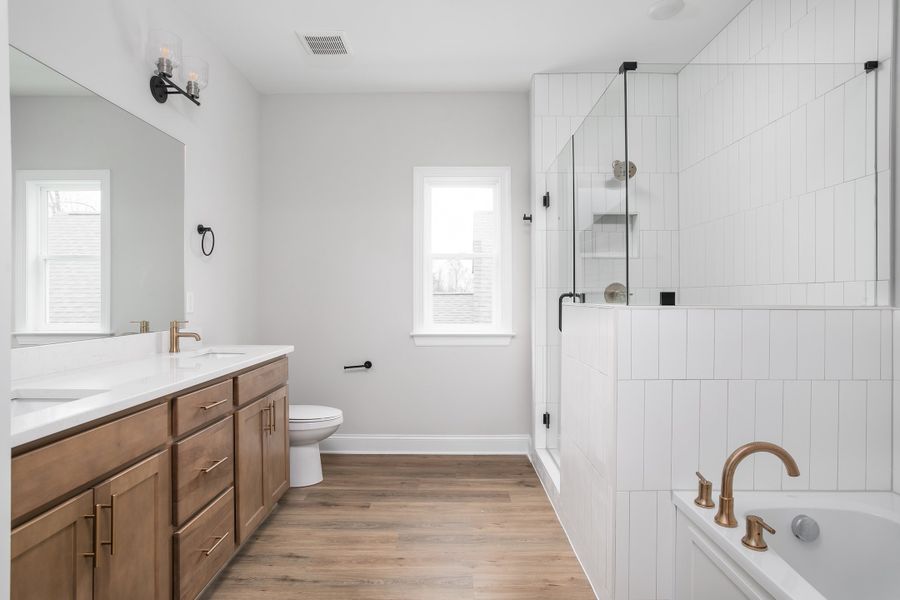 Representative furnished interior of a home built from the The Arlington by Greentech Homes LLC in The Thicket at Sedman Hills, Hixson (Image 4).