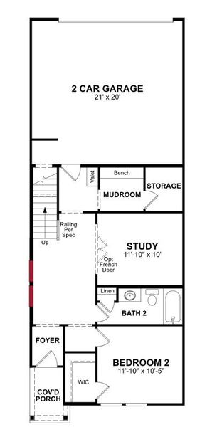 2D floor plan layout of this home in Bayside, Rowlett, TX (Image 3). 2D floor plan layout of this home in Bayside, Rowlett, TX (Image 3).