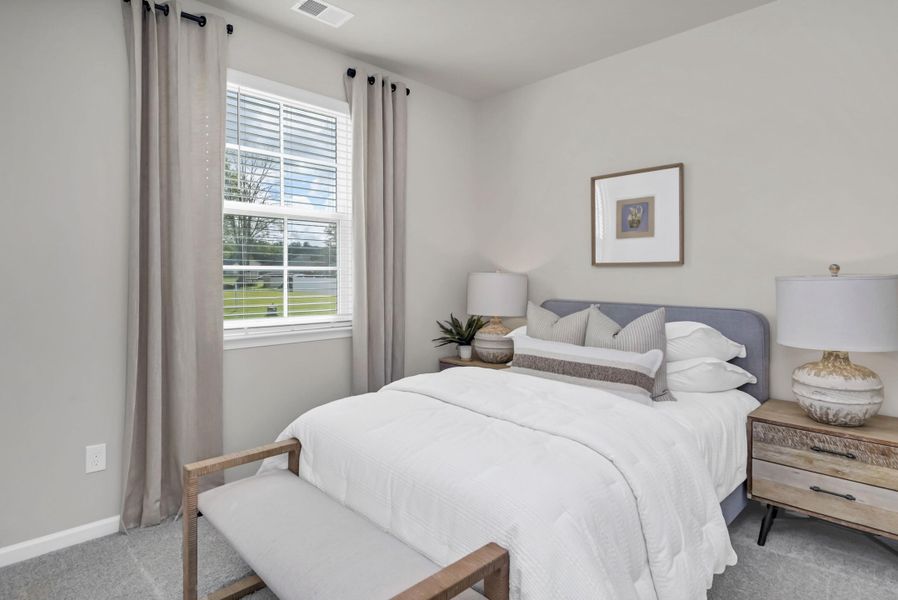 Furnished interior view inside a new home in Mulberry Landing, Orangeburg (Image 13). Furnished interior view inside a new home in Mulberry Landing, Orangeburg (Image 13).