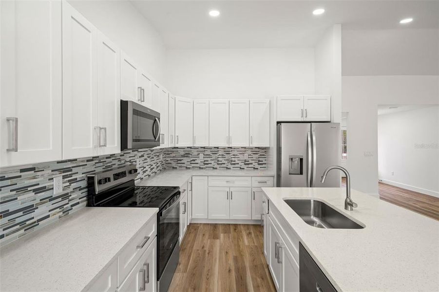 Furnished interior view inside a new home in , Weeki Wachee (Image 7).