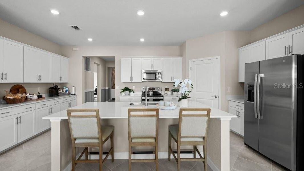 Furnished interior view inside a new home in Rye Ranch: Executive Homes, Parrish (Image 8).