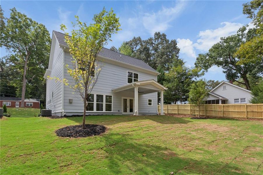 Exterior details and patio area of a home in , Smyrna (Image 24).