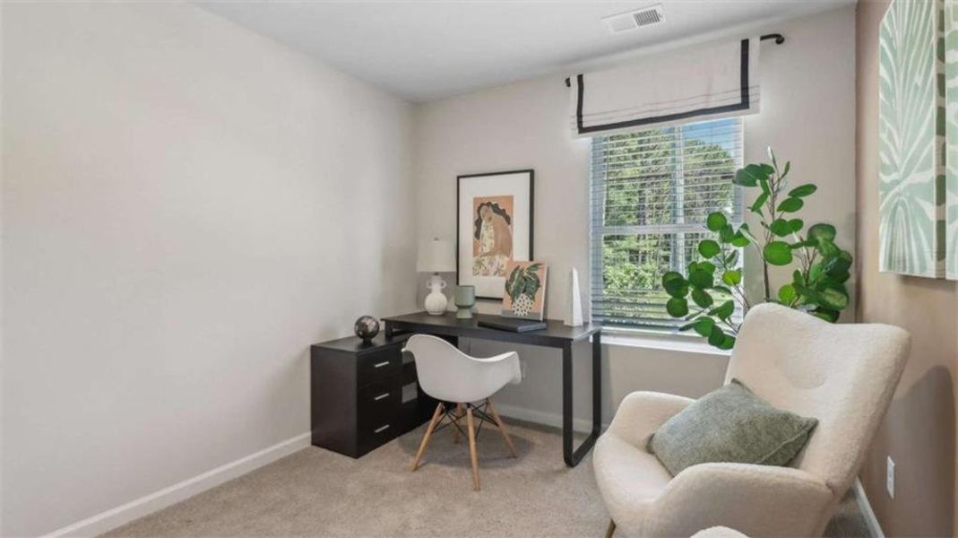 Furnished interior view inside a new home in Wellington Park, Lithonia (Image 18).