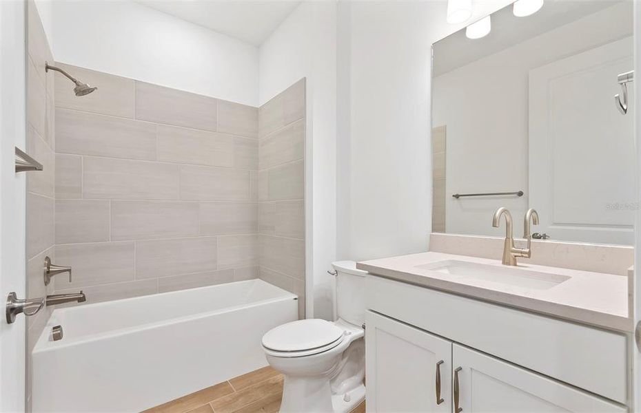 Furnished interior view inside a new home in Shores at Stillwater, Englewood (Image 11).