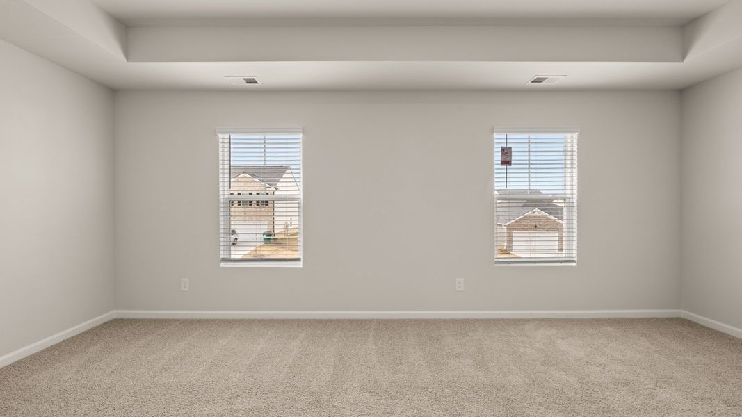 Spacious, unfurnished interior of a new home in The Reserve at Calcutta, Stockbridge (Image 20).