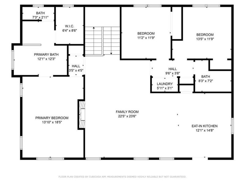2D floor plan layout of this home in , Fayetteville, GA (Image 4).
