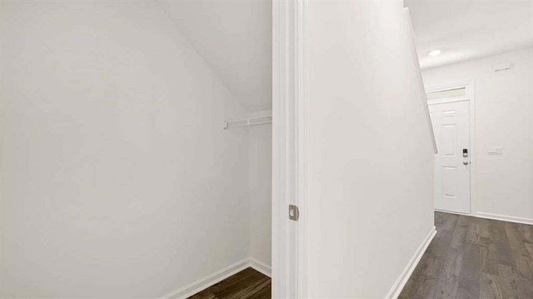 Spacious, unfurnished interior of a new home in Shoal Creek, Hampton (Image 21). Spacious, unfurnished interior of a new home in Shoal Creek, Hampton (Image 21).