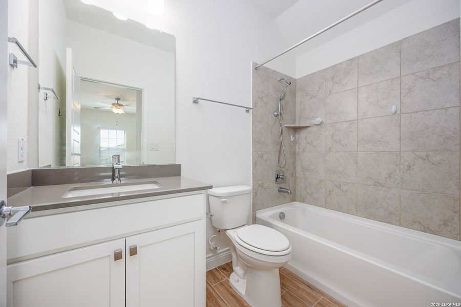 Furnished interior view inside a new home in Bison Ridge, San Antonio (Image 8).
