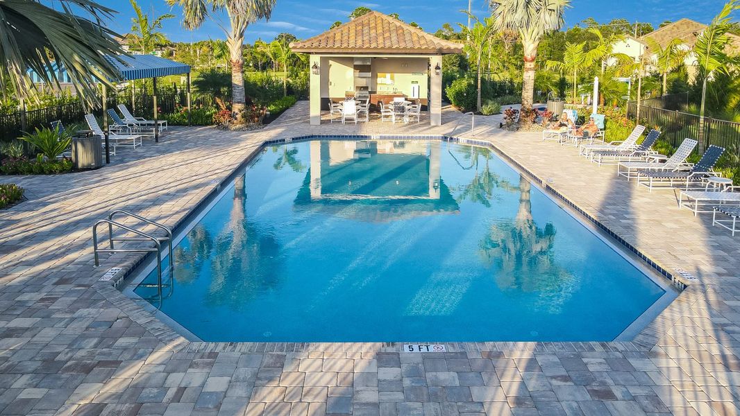 Community amenities associated with the Sandcastle 2 by Neal Communities in Boca Royale Golf & Country Club at Wellen Park, Englewood (Image 41).