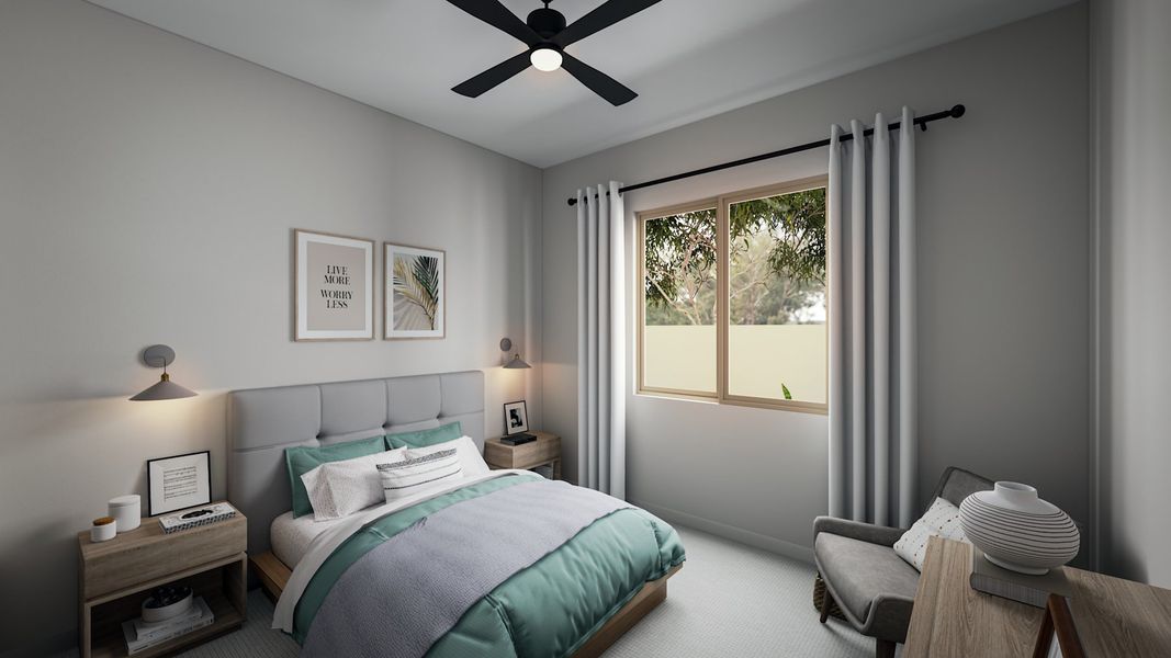 Representative furnished interior of a home built from the Holly Plan 5007 by Tri Pointe Homes in Soleo, San Tan Valley (Image 13).