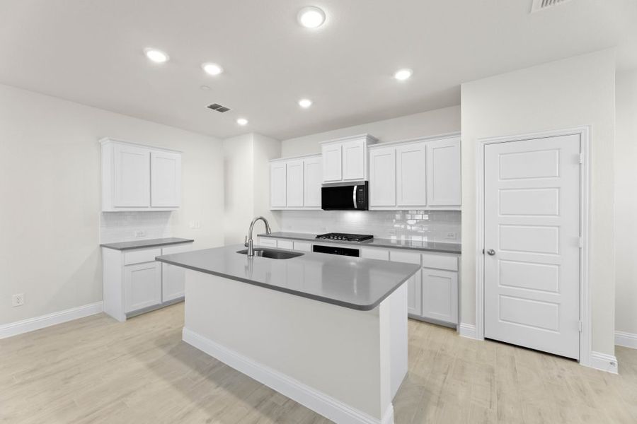 Representative exterior photo of a completed home built from the Conroe by Impression Homes in Timber Ridge, Corinth, TX (Image 6). Representative exterior photo of a completed home built from the Conroe by Impression Homes in Timber Ridge, Corinth, TX (Image 6).