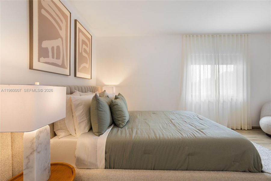 Furnished interior view inside a new home in , Florida City (Image 23).