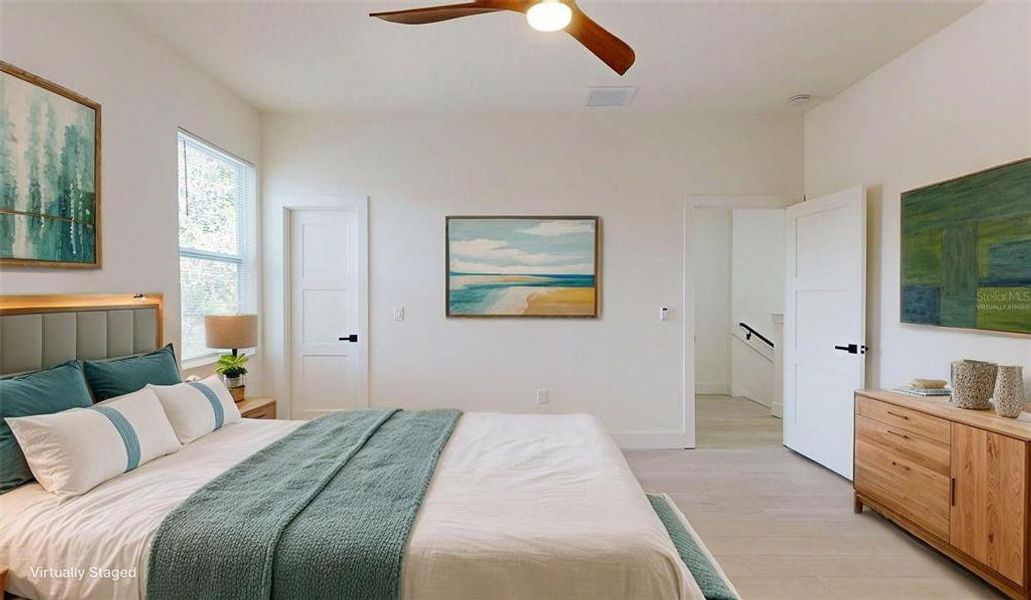 Furnished interior view inside a new home in , Tampa (Image 35).