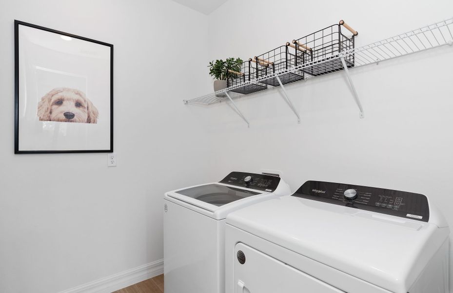 Spacious Laundry Room